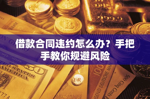 济南借款合同违约怎么办？手把手教你规避风险