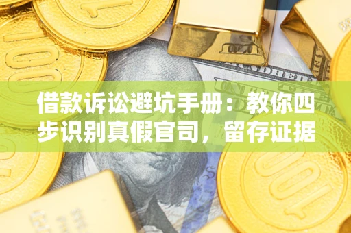 济南借款诉讼避坑手册：教你四步识别真假官司，留存证据不踩雷