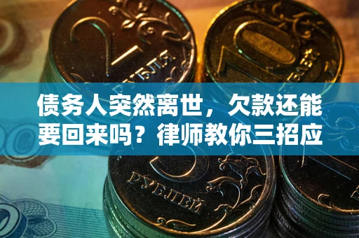 济南债务人突然离世，欠款还能要回来吗？律师教你三招应对