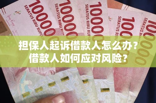 济南担保人起诉借款人怎么办？借款人如何应对风险？